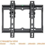 Кронштейн BURO MT2 Black (BM-EMVA52T025BK)