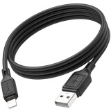 Кабель USB - Lightning, 1м, HOCO X90 Cool Black (HC-88405) (6931474788405)