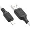 Кабель USB - Lightning, 1м, HOCO X90 Cool White (HC-88412) - 6931474788412 - фото 2