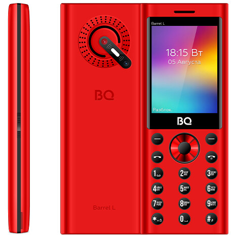 Телефон BQ 2458 Barrel L Red/Black - 86201928