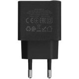 Сетевое зарядное устройство Borofone BAS11A Erudite Black + MicroUSB Cable (6941991104633)