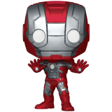 Фигурка Funko POP! Bobble Marvel Infinity Saga Iron Man 2 Iron Man (Mark 5) (83789)