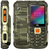 Телефон BQ 2410L Tank Power 4G Camouflage/Gold (86204455)