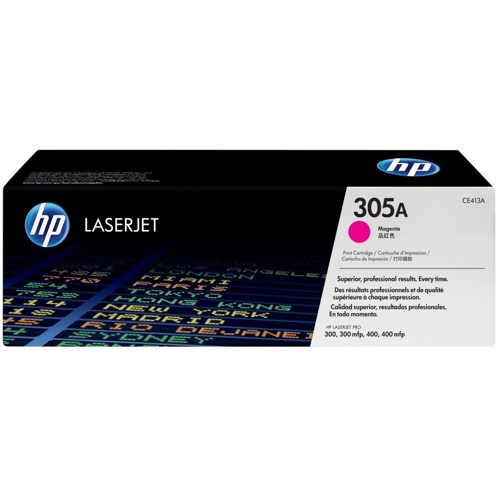 ..... Картридж HP CE413A (№305A) Magenta, новый, вскрыта упаковка