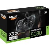 Видеокарта NVIDIA GeForce RTX 5080 INNO3D X3 OC 16Gb (N50803-16D7X-17603930)