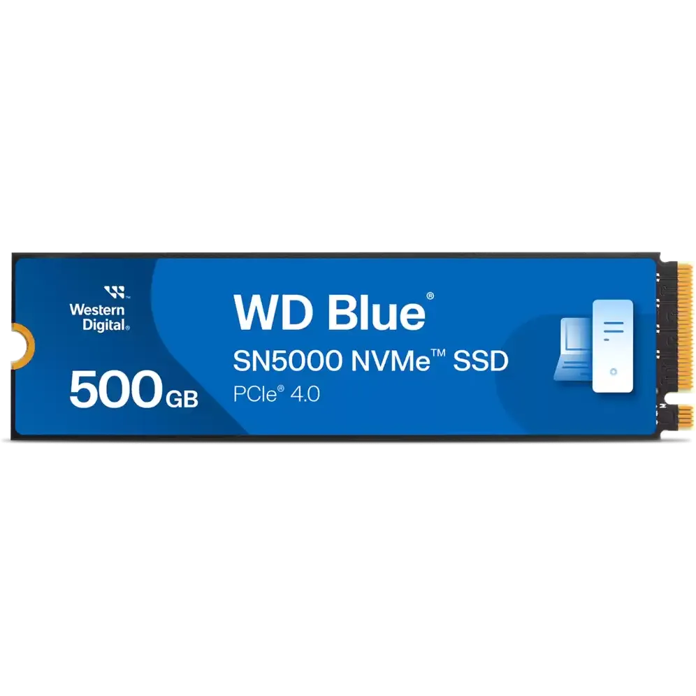 Накопитель SSD 500Gb WD Blue SN5000 (WDS500G4B0E)