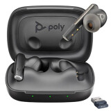 Гарнитура Plantronics (Poly) Voyager Free 60 UC Carbon Black Earbuds + BT700 USB-A Adapter (7Y8H3AA)