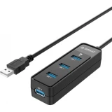 USB-концентратор Orico W5PH4-U3 Black (W5PH4-U3-BK)