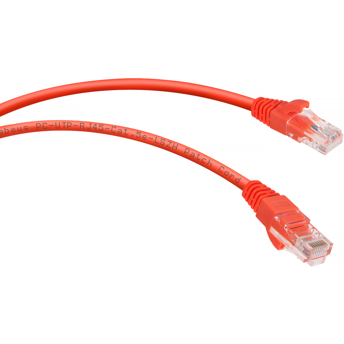 Патч-корд Cabeus PC-UTP-RJ45-Cat.5e-3m-RD, 3м
