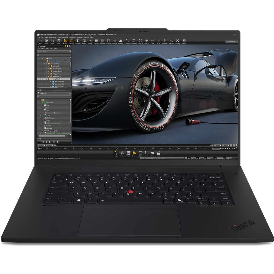 Ноутбук Lenovo ThinkPad P1 Gen 7 (21KWS60G00) - 21KWS60G00-Win11P