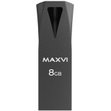 USB Flash накопитель 8Gb MAXVI MK2 Dark Grey (FD8GBUSB20C10MK2)