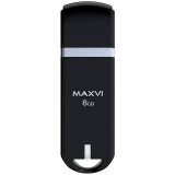 USB Flash накопитель 8Gb MAXVI P3 Black (FD8GBUSB20C10P3)