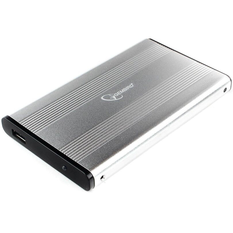 Внешний корпус для HDD Gembird EE2-U3S-5 Silver - EE2-U3S-5-S