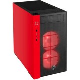 Корпус Silverstone Red Line RL08BR-RGB Black/Red (SST-RL08BR-RGB)