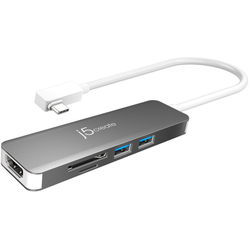 Док-станция j5create USB-C 3.1 SuperSpeed+ Multi-Adapter (JCD372)