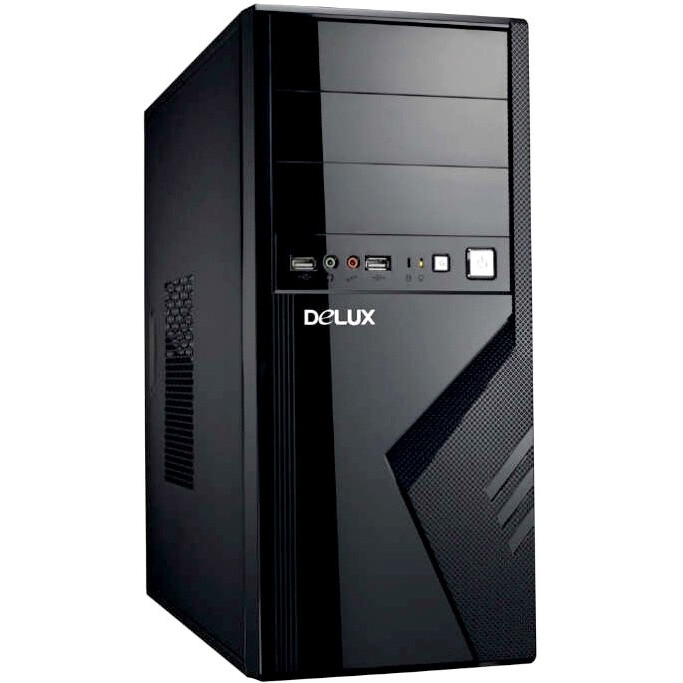 Корпус Delux DC 875 500W Black