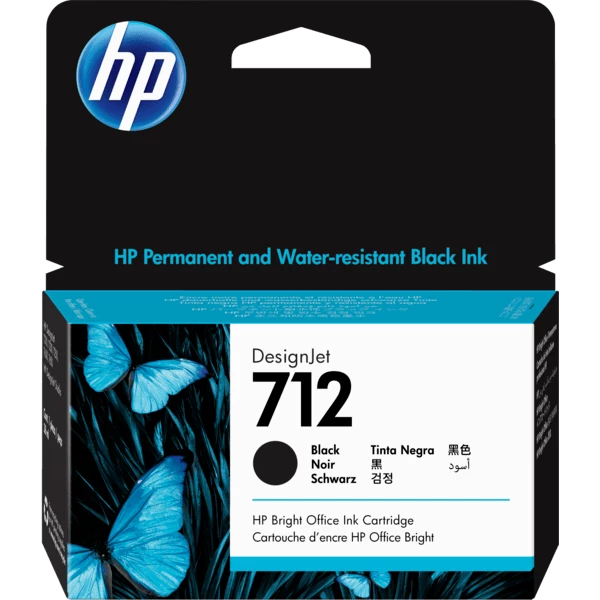 Картридж HP 3ED70A (№712) Black