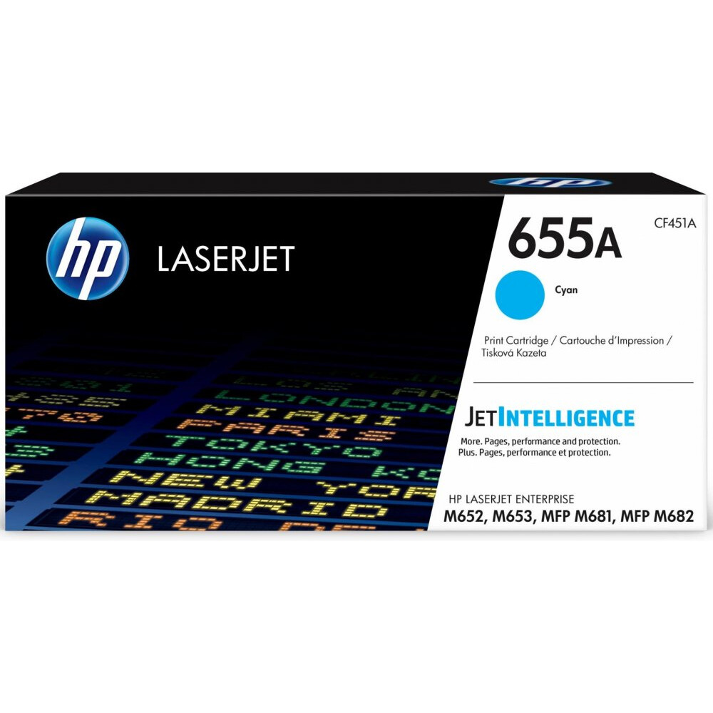 Картридж HP CF451A (№655A) Cyan