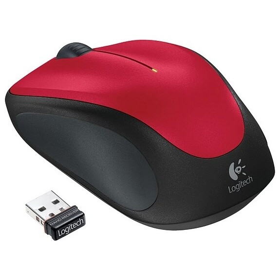 Мышь Logitech M235 Red (910-002497) - 910-002497/2496/3412