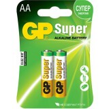 Батарейка GP 15A Super Alkaline (AA, 2 шт.)