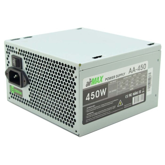 Блок питания 450W PowerCool AA-450W AirMax OEM