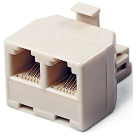 Разветвитель RJ-45 Gembird US-12