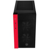 Корпус Silverstone Red Line RL08BR-RGB Black/Red (SST-RL08BR-RGB)