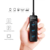 USB-концентратор Orico W5PH4-U3 Black (W5PH4-U3-BK)