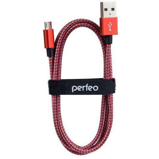 Кабель USB A (M) - microUSB B (M), 1м, Perfeo U4803