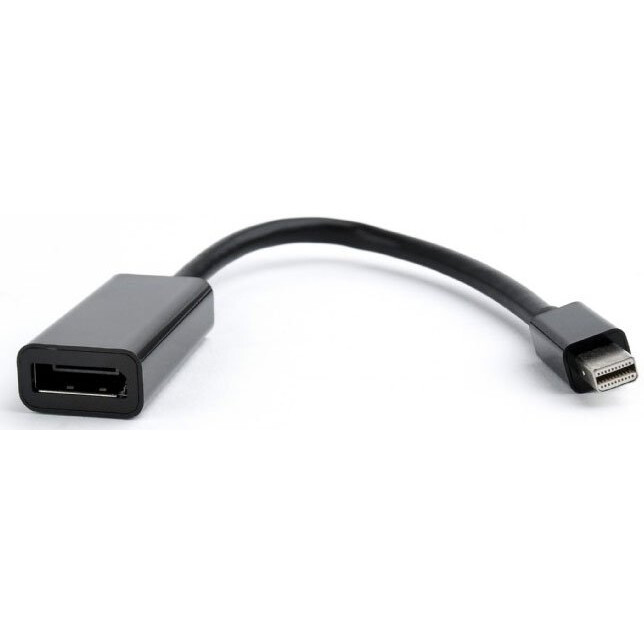 Переходник Mini DisplayPort (M) - DisplayPort (F), Gembird A-mDPM-DPF-001