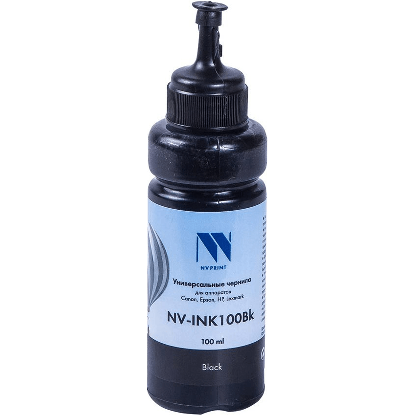 Чернила NV Print INK100 Black - NV-INK100Bk