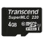 Карта памяти 4Gb MicroSD Transcend Industrial (TS4GUSD220I) OEM