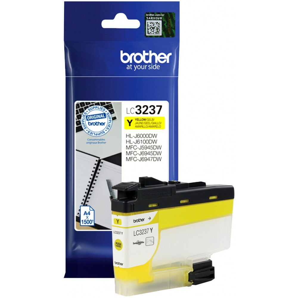 Картридж Brother LC3237Y Yellow