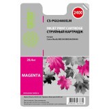 Картридж Cactus CS-PGI2400XLM Magenta