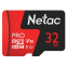 Карта памяти 32Gb MicroSD Netac P500 Extreme Pro (NT02P500PRO-032G-S)