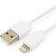 Кабель USB - Lightning, 0.3м, Гарнизон GCC-USB2-AP2-0.3M-W