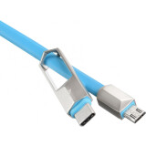 Кабель USB - microUSB/USB Type-C, 1м, ACD ACD-U924-CML