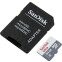 Карта памяти 64Gb MicroSD SanDisk Ultra Android + SD адаптер  (SDSQUNS-064G-GN3MA)