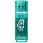 USB Flash накопитель 4Gb SmartBuy Glossy Green (SB4GBGS-G)