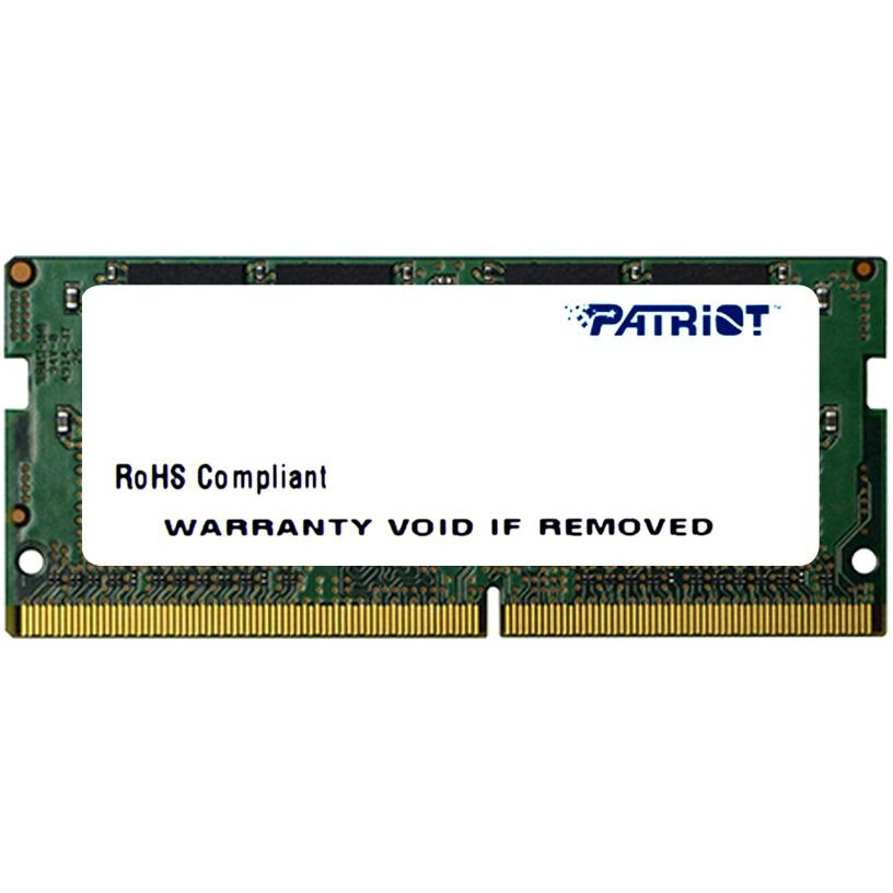 Оперативная память 16Gb DDR4 2666MHz Patriot Signature SO-DIMM (PSD416G266681S)