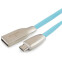 Кабель USB A (M) - microUSB B (M), 1м, Gembird CC-G-mUSB01Bl-1M