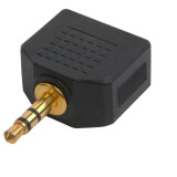 Разветвитель 3.5 Jack (M) - 2x 3.5 Jack (F), Greenconnect GCR-AVA05