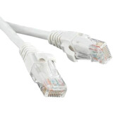 Патч-корд Hyperline PC-LPM-UTP-RJ45-RJ45-C6-0.5M-LSZH-WH, 0.5м