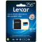 Карта памяти 256Gb MicroSD Lexar + SD адаптер (LSDMI256BB633A)