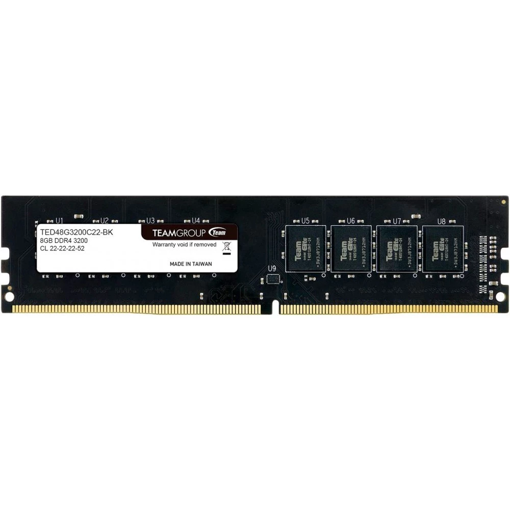 Оперативная память 8Gb DDR4 3200MHz Team Elite (TED48G3200C2201)