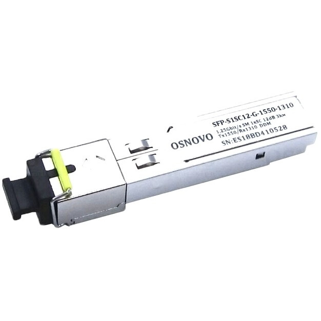 Трансивер Osnovo SFP-S1SC12-G-1550-1310