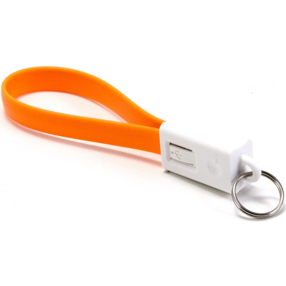 Кабель USB A (M) - microUSB B (M), 0.2м, Gmini mCable GM-MUS200FK Orange - GM-MUS200FKO