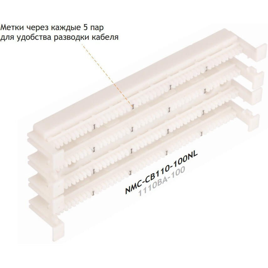 Настенный блок NIKOMAX NMC-CB110-100NL