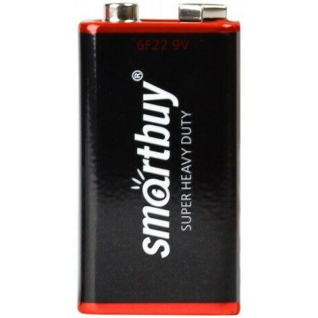 Батарейка SmartBuy 6F22/1S (1 шт.) - SBBZ-9V01S