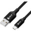 Кабель USB A (M) - microUSB B (M), 1.5м, Greenconnect GCR-52476